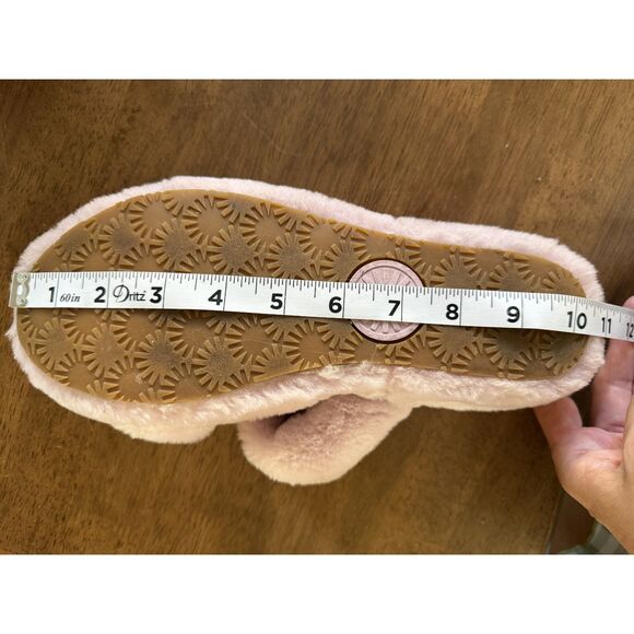 UGG Oh Yeah Slides Women’s 10 Soft Amethyst Pink Lilac Fluffy Slingback Sandals - Picture 8 of 13